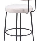 Zuo Blanca Barstool (Set of 2) Ivory