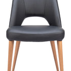 Zuo Leith Dining Chair (Set of 2) Black