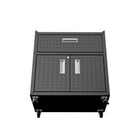 Manhattan Comfort Fortress Modern 30" Rolling Garage Cabinet in Charcoal Gray - 2GMCC-CH