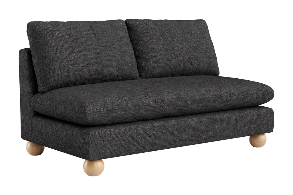 Zuo Minze Loveseat Black