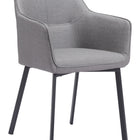 Zuo Adage Dining Chair (Set of 2) Gray
