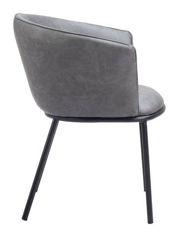 Zuo Garston Dining Chair Gray
