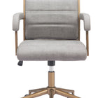 Zuo Auction Office Chair Gray