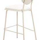 Zuo Zeal Barstool (Set of 4) Light Gray