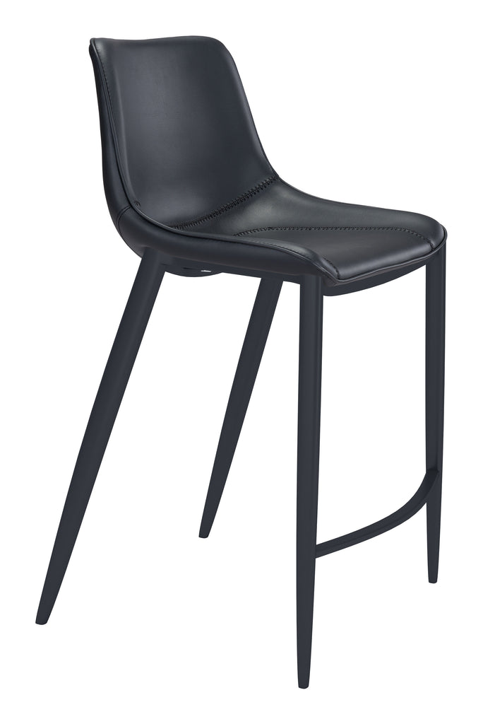 Zuo Magnus Barstool (Set of 2) Black