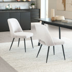 Zuo Teddy Dining Chair (Set of 2) Ivory