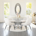 Zuo Teddy Dining Chair (Set of 2) Ivory
