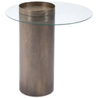 Zuo Emi End Table Antique Bronze