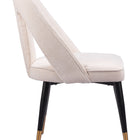 Zuo Artus Dining Chair Ivory