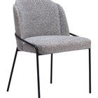 Zuo Jambi Dining Chair (Set of 2) Black & White