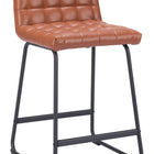 Zuo Pago Counter Stool (Set of 2) Brown