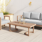 Zuo Leto Coffee Table Brown