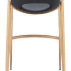Zuo Desi Barstool (Set of 2) Black & Gold