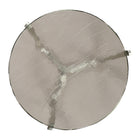 Zuo Olea Side Table Silver