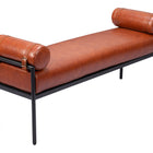 Zuo Barrow Bench Brown