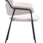 Zuo Marcel Dining Chair (Set of 2) Cream