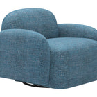 Zuo Cleo Swivel Chair Blue