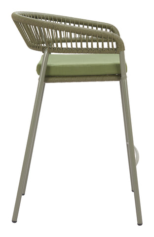 Zuo Skye Barstool (Set of 2) Green