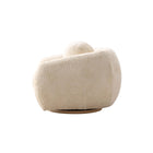 Manhattan Comfort Tribeca Mid-Century Modern 3-Piece Sofa Set in Cream