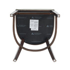 Manhattan Comfort Blair Modern Wood Upholstered Barstool in Stone - Set of 3