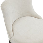Manhattan Comfort Lucia Modern Chenille Wood Upholstered Barstool in Natural - Set of 3