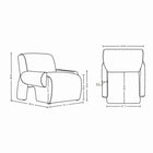 Manhattan Comfort Verandah Mid-Century Modern 3-Piece Sofa Set in Beige - 3-LSAC1769-BE