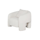 Manhattan Comfort Sylvia Modern Glam 3-Piece Sofa Set in Ivory
