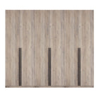 Manhattan Comfort Lee Modern 32" Wardrobe Closet in Rustic Gray - Set of 3
