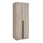 Manhattan Comfort Lee Modern 32" Wardrobe Closet in Rustic Gray - Set of 3 - 3-WC002-GY