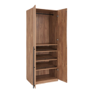 Manhattan Comfort Lee Modern Freestanding 3-Piece Module Wardrobe Closet with 2 Hanging Rods, 4 Drawers, 3 Shoe Storage and 6 Shelves