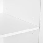 Manhattan Comfort Lee Modern Freestanding 3-Piece Module Wardrobe Closet with 2 Hanging Rods, 4 Drawers, 3 Shoe Storage and 6 Shelves