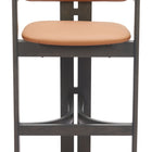 Zuo Shaili Barstool Brown