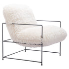 Zuo Pelut Accent Chair White