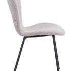 Zuo Thibideaux Dining Chair (Set of 2) Light Gray