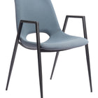 Zuo Desi Dining Chair (Set of 2) Azure Gray