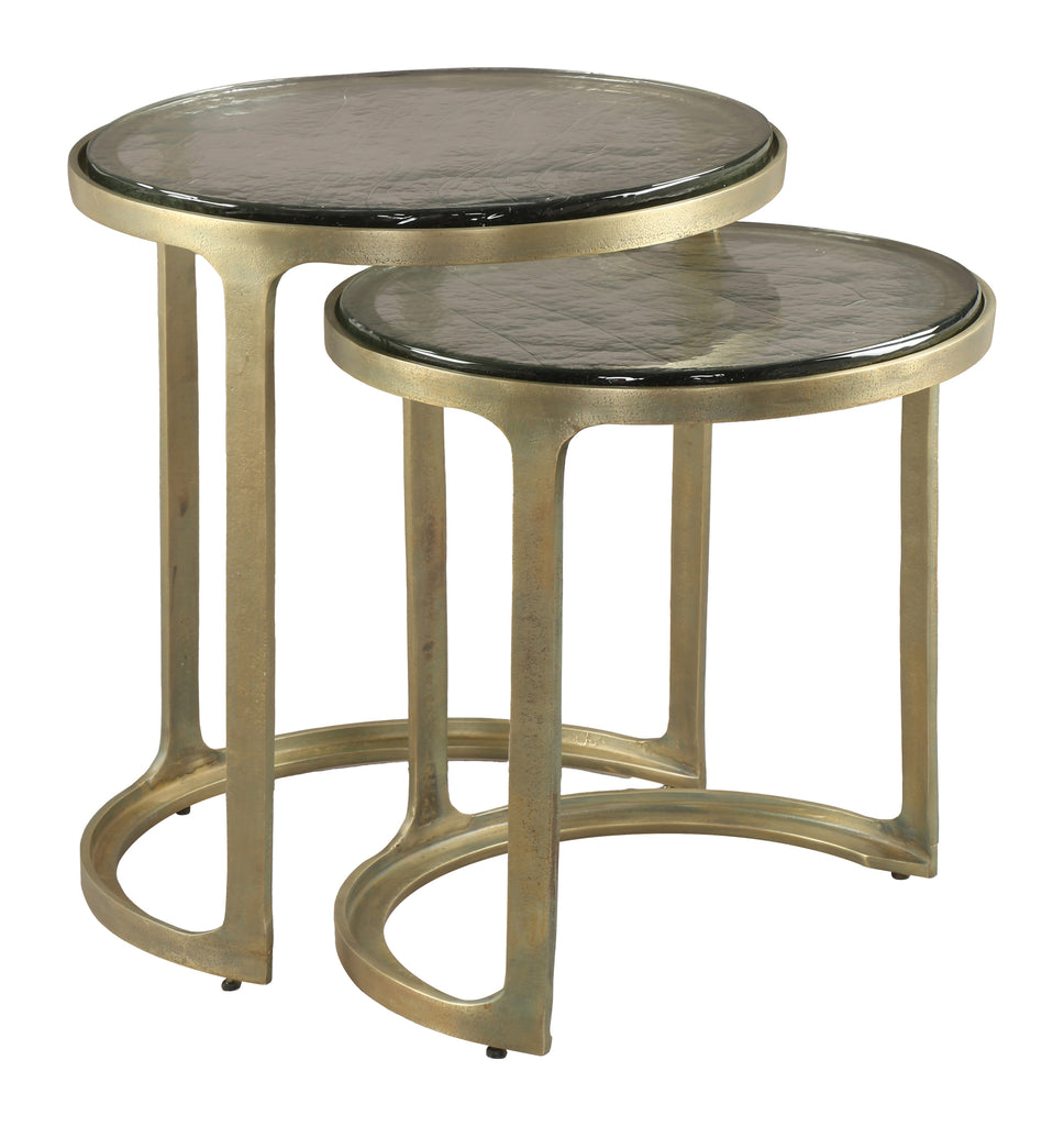 Zuo Tessa Nesting Tables (2-Piece) Brass