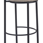 Zuo Sisal Barstool (Set of 2) Beige Tweed