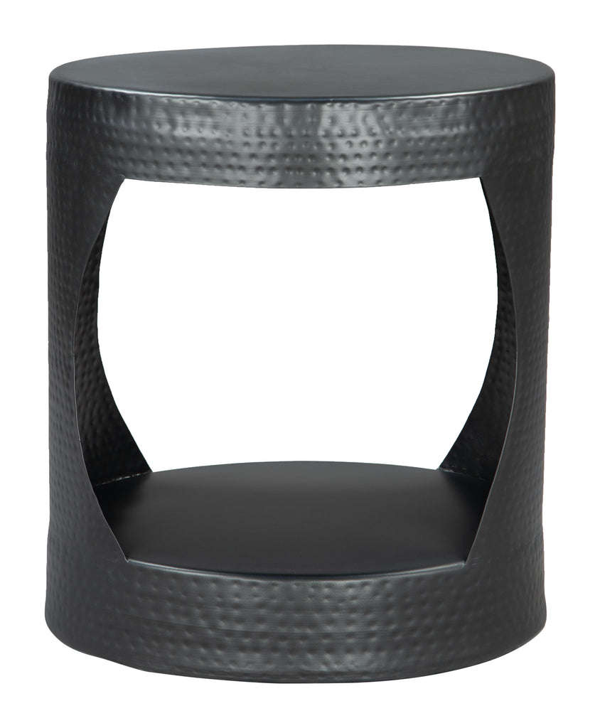 Zuo Nuuk Side Table Black