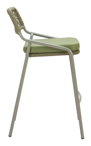 Zuo Rio Barstool (Set of 2) Green