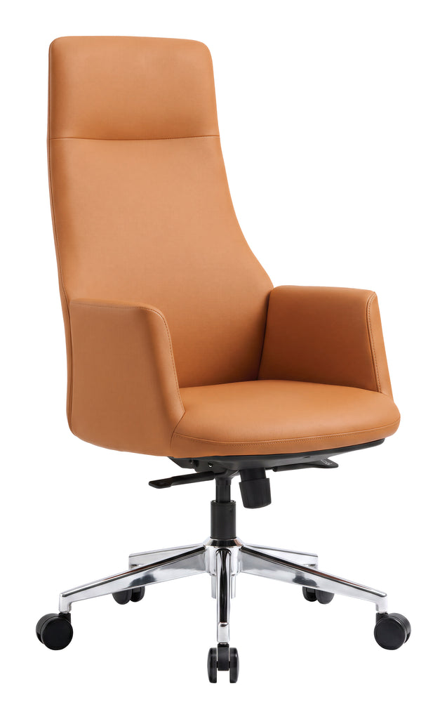Zuo Cleopatra Office Chair Brown