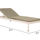 Zuo Lychee Chaise Lounge Green