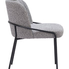 Zuo Jambi Dining Chair (Set of 2) Black & White