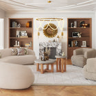 Zuo Bekker Accent Chair Golden Beige