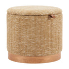 Zuo Fije Storage Ottoman Oat Yellow