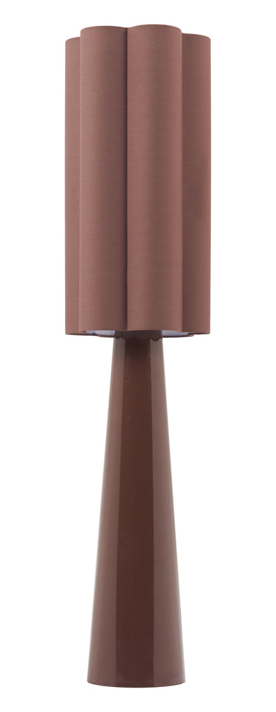 Zuo Violet Floor Lamp Brown
