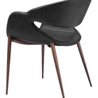 Zuo Limay Dining Chair (Set of 2) Black & Walnut