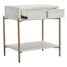 Zuo Yoru Side Table Oak White