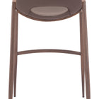 Zuo Desi Barstool (Set of 2) Brown & Walnut