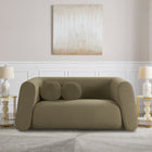 Meridian Furniture Abbington Boucle Fabric Loveseat