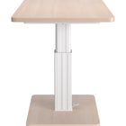 Zuo Brule Adjustable Dining Table Natural